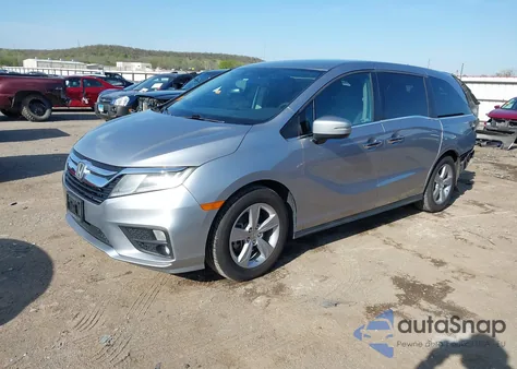 2019 Honda Odyssey Ex из США, поврежденный, VIN 5FNRL6H59KB001878